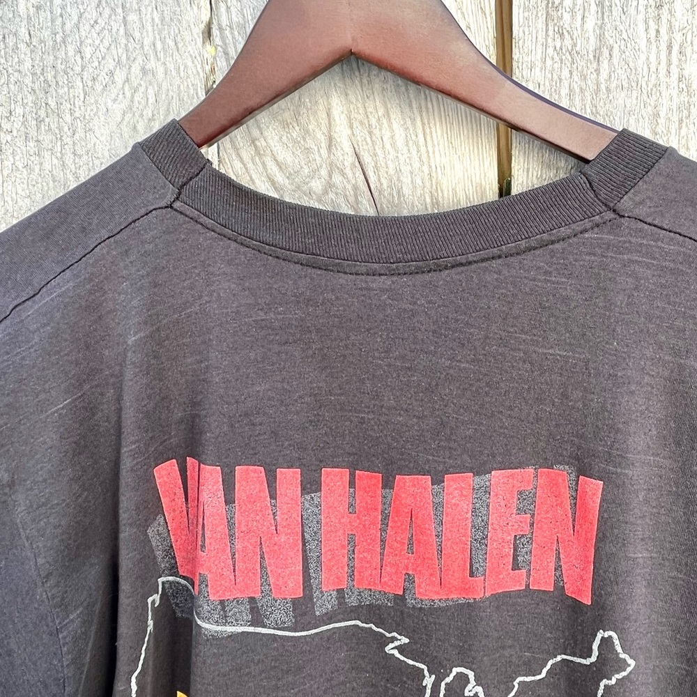 *Vintage 1986 Van Halen 5150 Tour T-shirt Size L - Picture 6 of 9